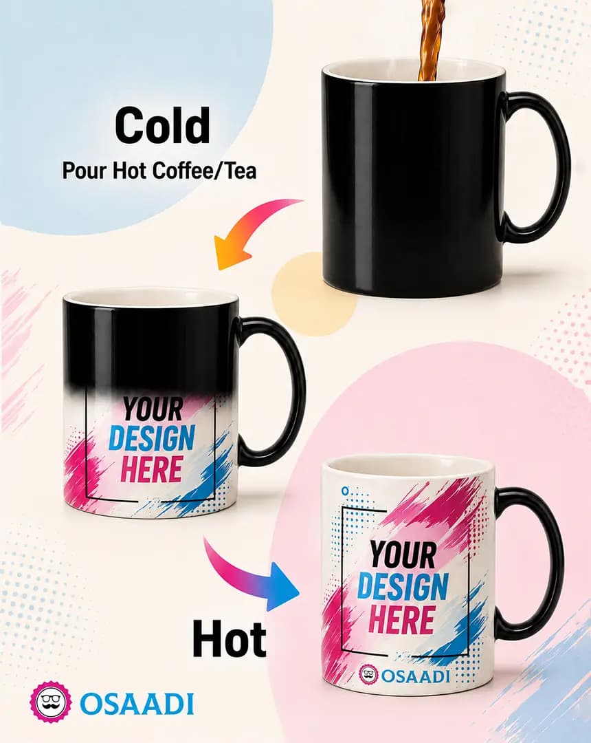 Custom Colour-Changing Magic Mug product photo