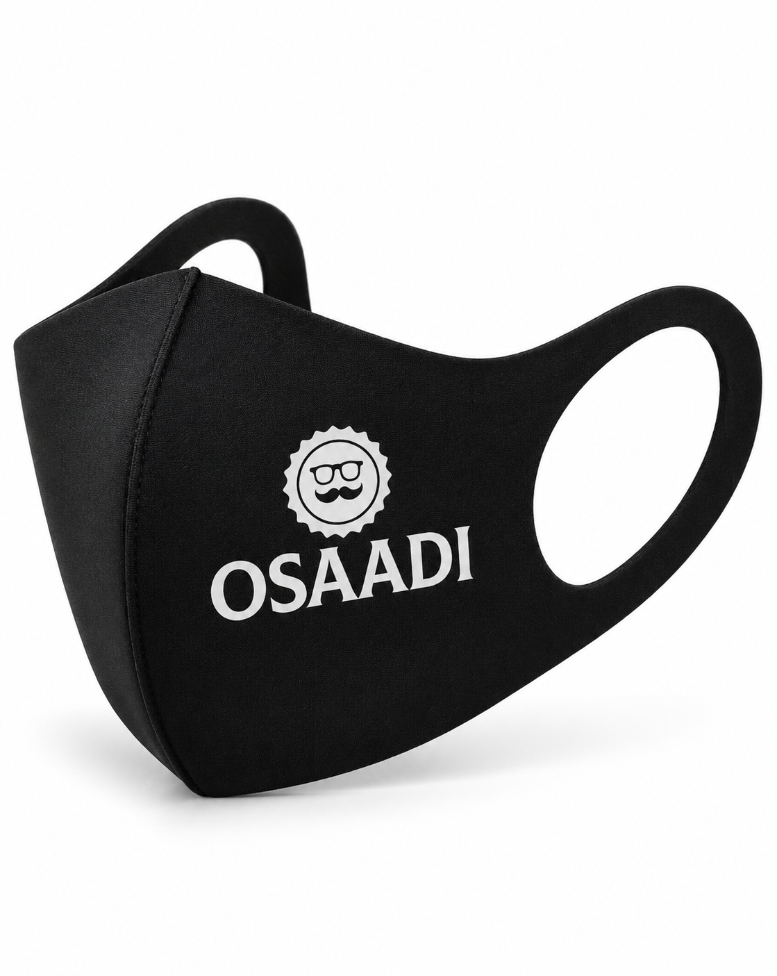 Custom Name Black Face Mask product photo